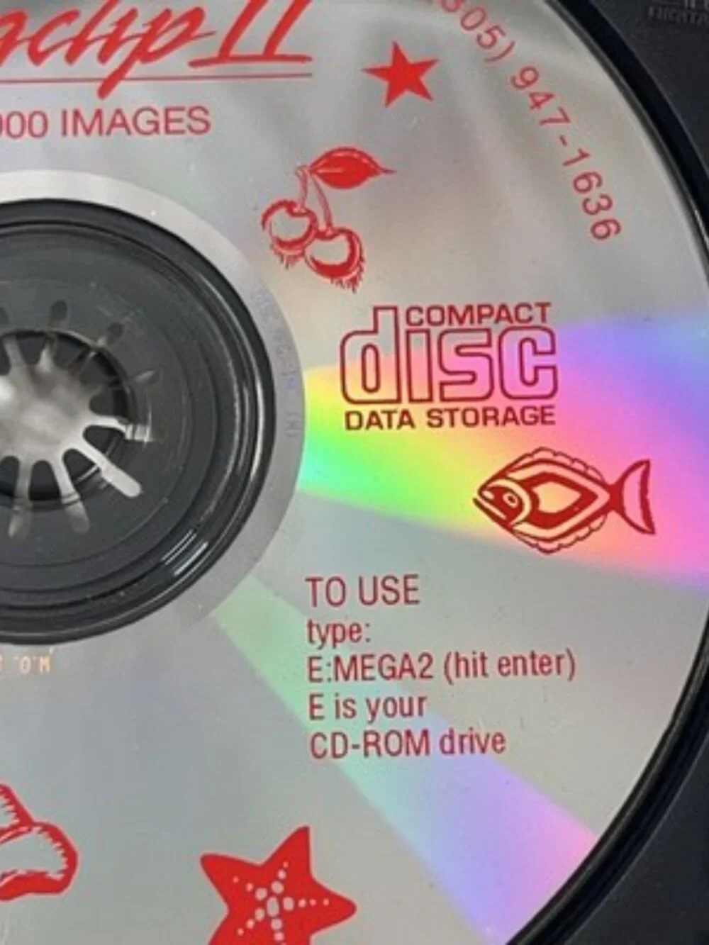 Megaclip II PC CD-ROM Clip Art Software 5000 Images Shareware NEW NOS